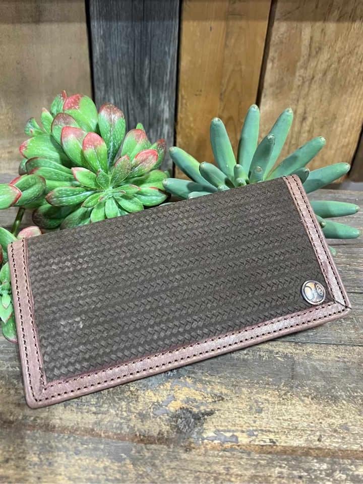 Classic Roughout Rodeo Wallet by Hooey