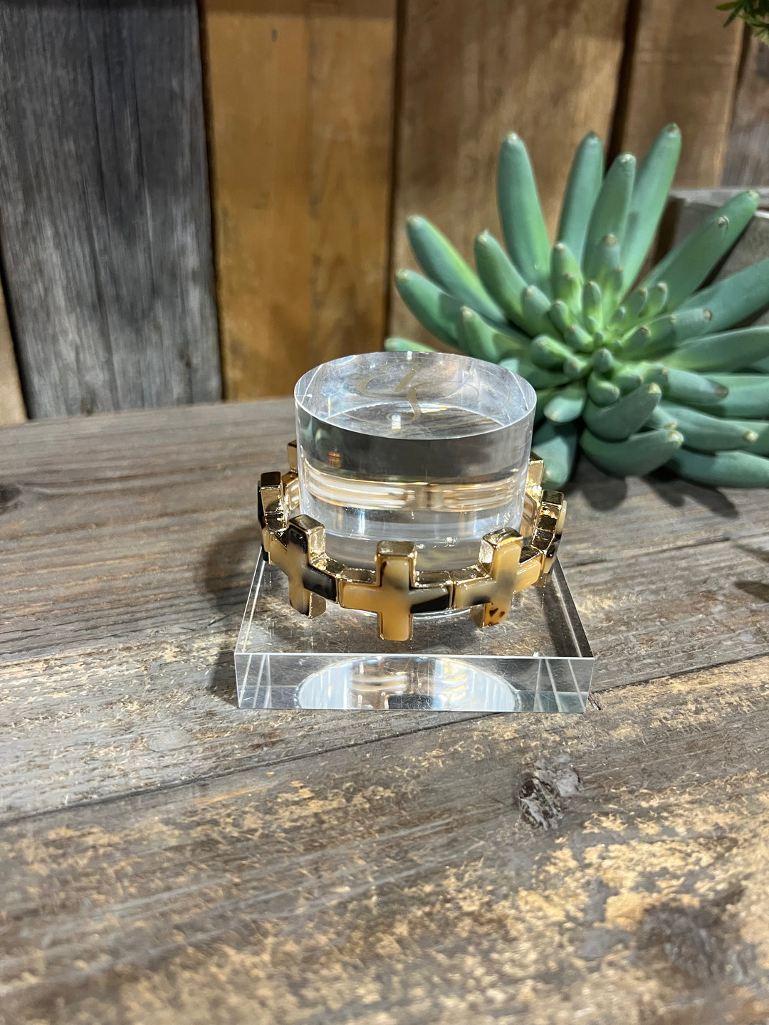 Garner Tortoise & Gold Bracelet