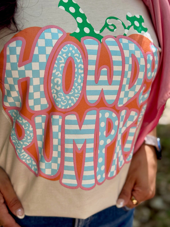Howdy Pumpkin Graphic Tee by Texas True Threads