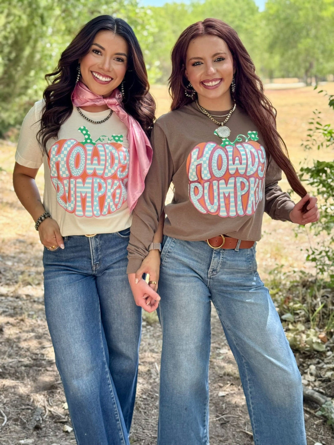 Howdy Pumpkin Graphic Tee by Texas True Threads