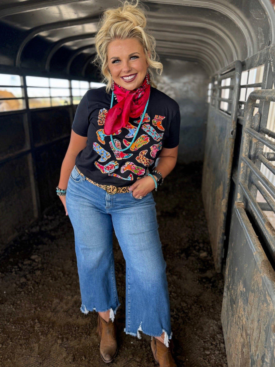 Barb's Boot Scootin' Graphic by Texas True Threads