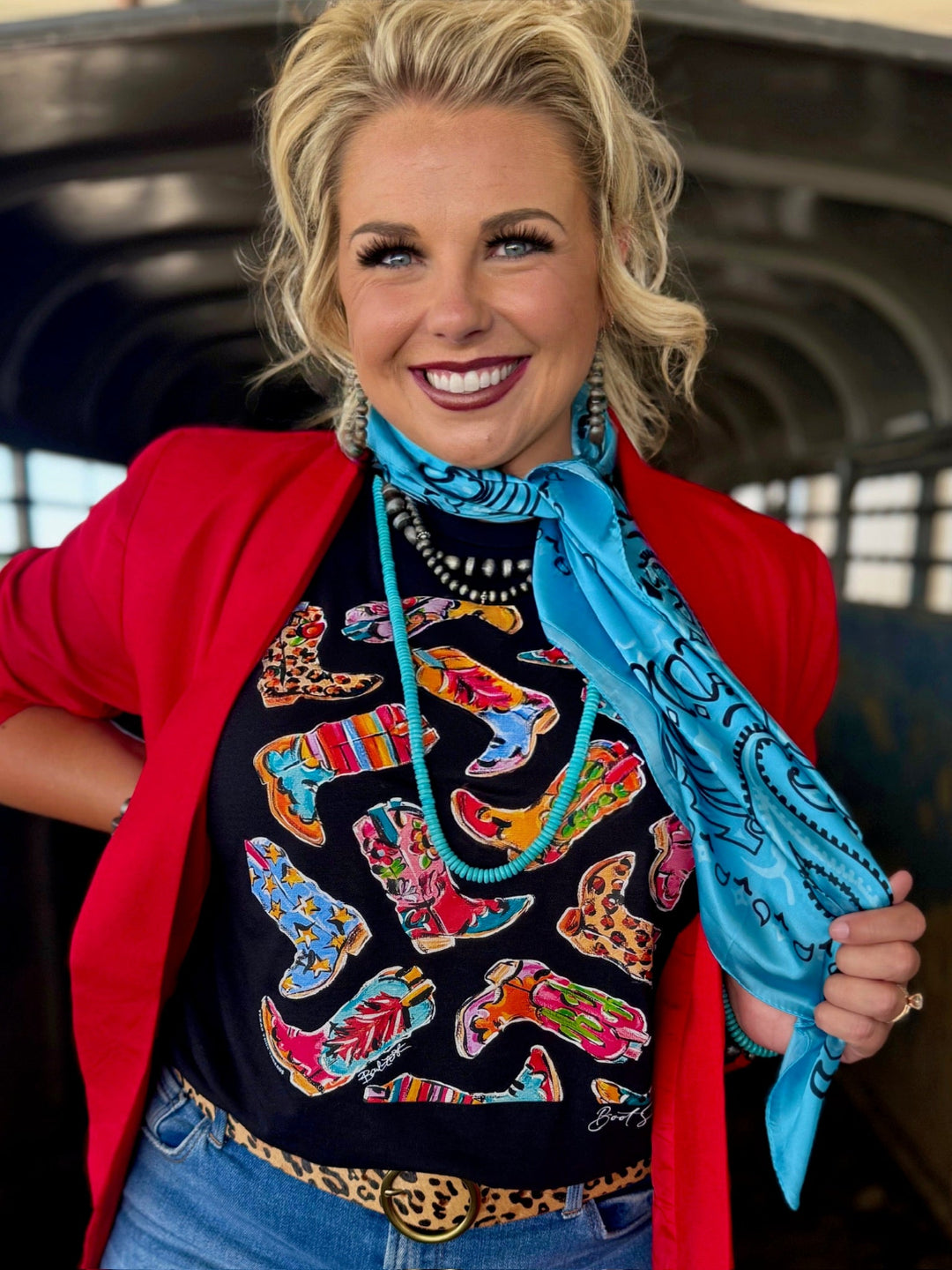 Barb's Boot Scootin' Graphic by Texas True Threads