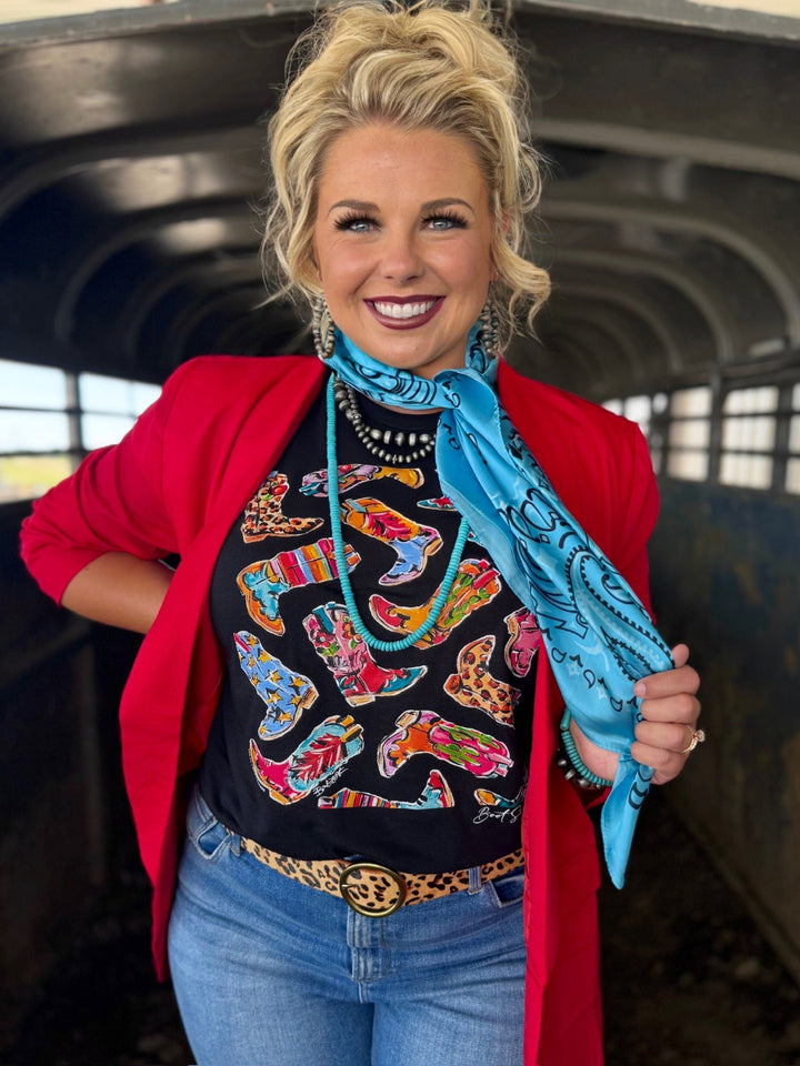 Barb's Boot Scootin' Graphic by Texas True Threads