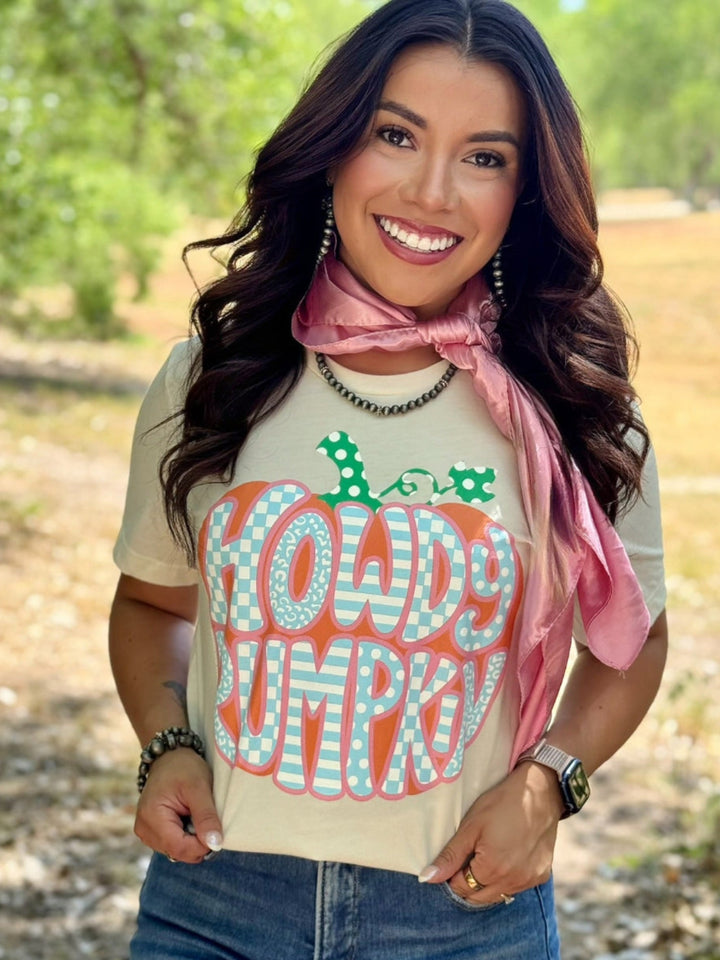 Howdy Pumpkin Graphic Tee by Texas True Threads