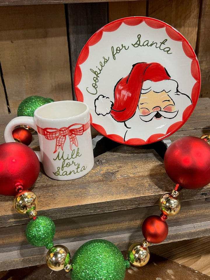 Milk  and Cookies for Santa by Mud Pie
