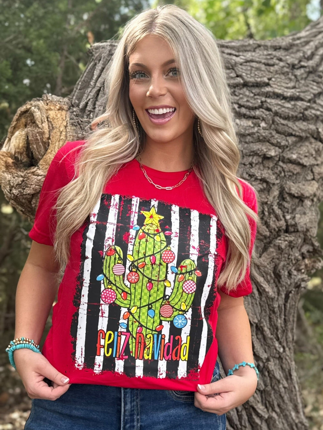 Feliz Navidad Graphic Tee by Texas True Threads