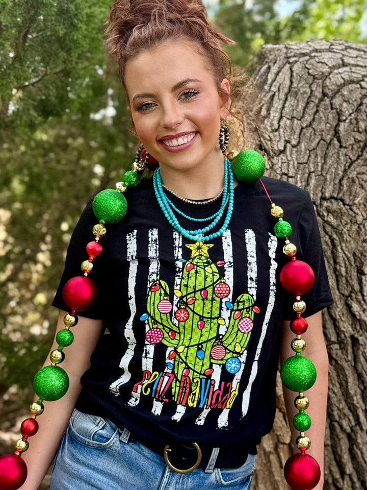 Feliz Navidad Graphic Tee by Texas True Threads