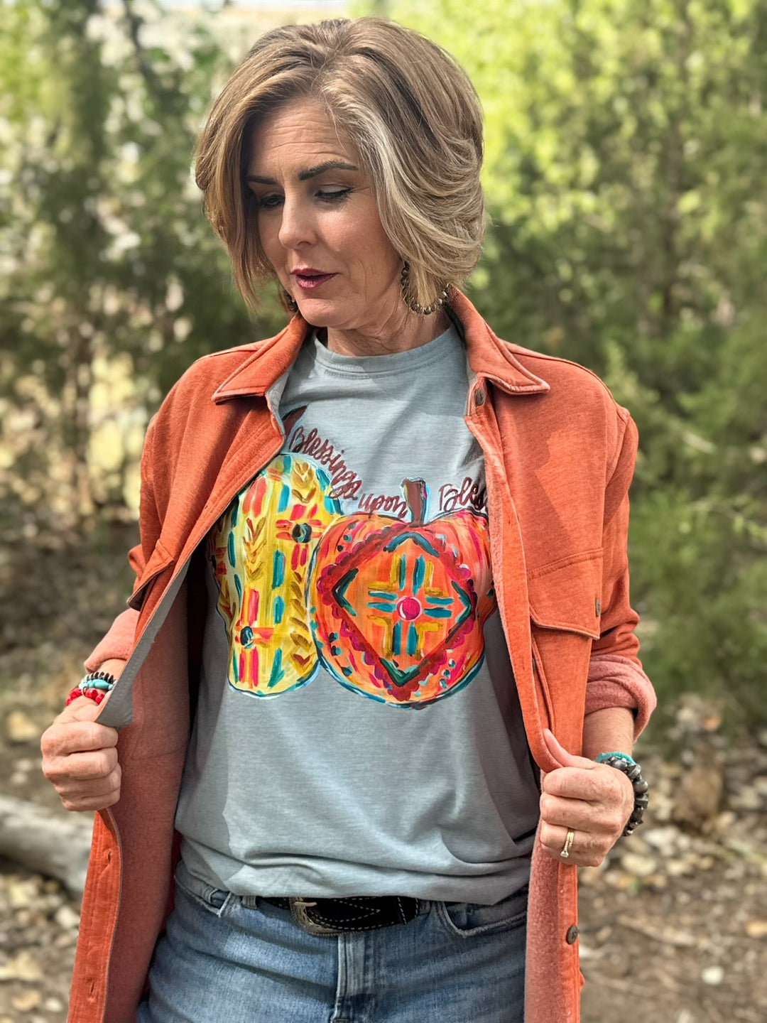 Blessings Upon Blessings Graphic Tee by Texas True Threads