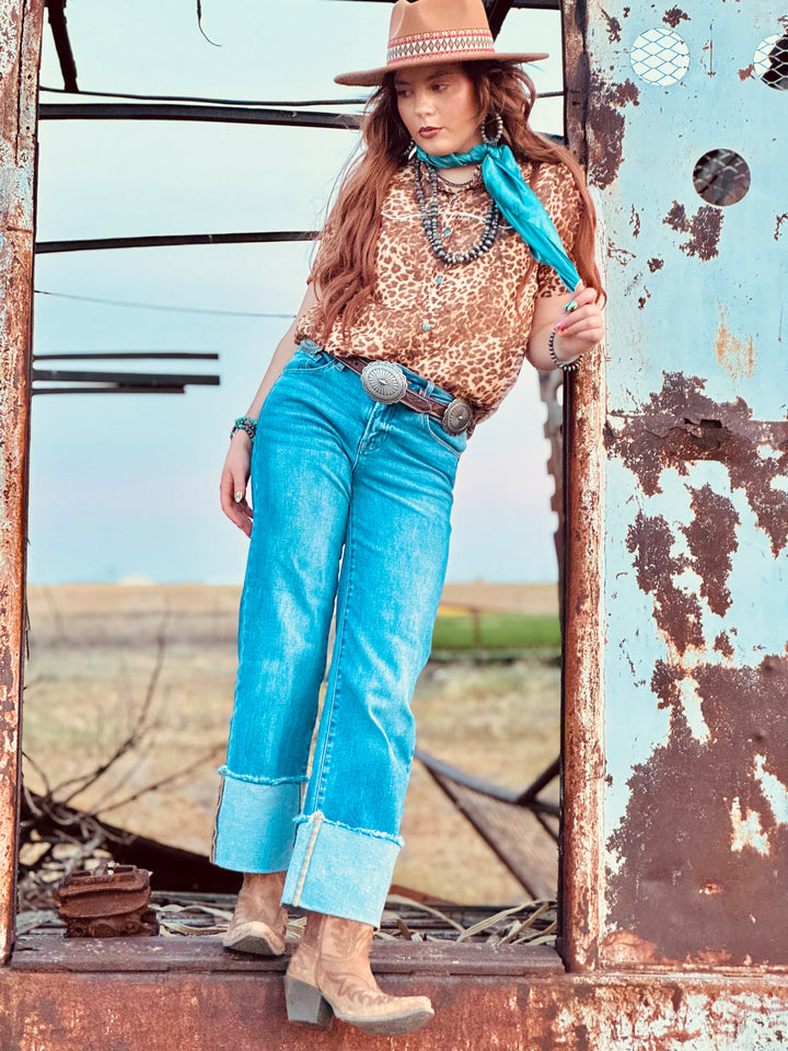 Kyra Mid Rise Jean by Risen