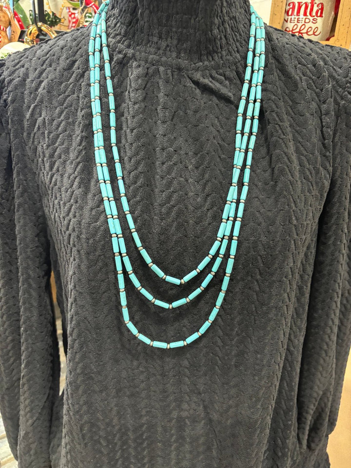 Kelly Turquoise Layered Necklace