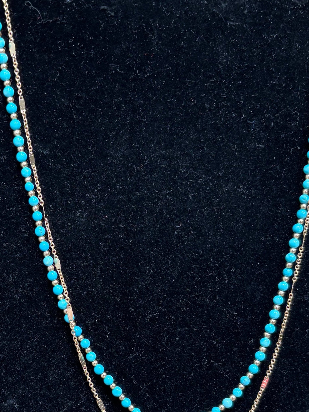 Holland Turquoise & Gold Layered Necklace