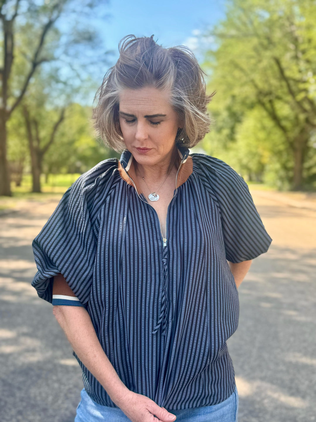 Brook 1/4 Zip Top