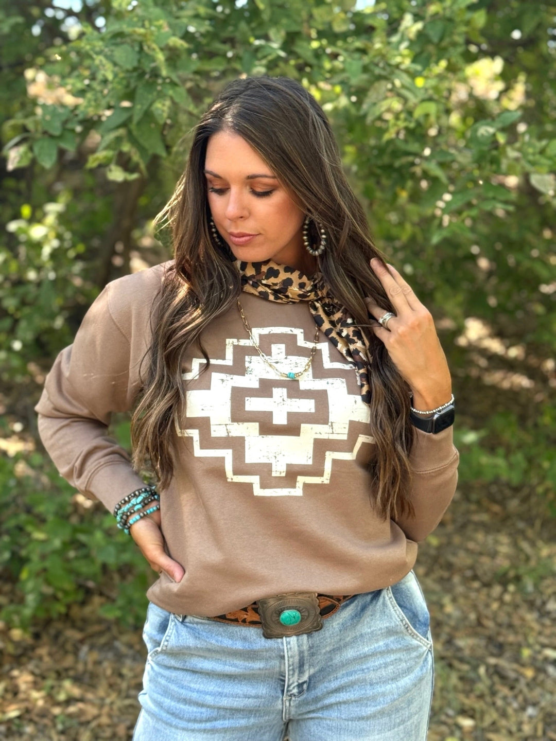 Drew Aztec Graphic by Texas True Threads