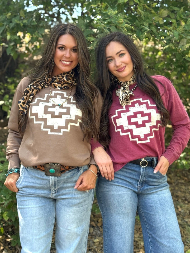 Drew Aztec Graphic by Texas True Threads