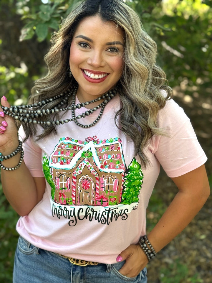 Callie's Gingerbread House Tee by Texas True Threads