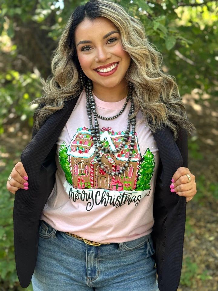 Callie's Gingerbread House Tee by Texas True Threads