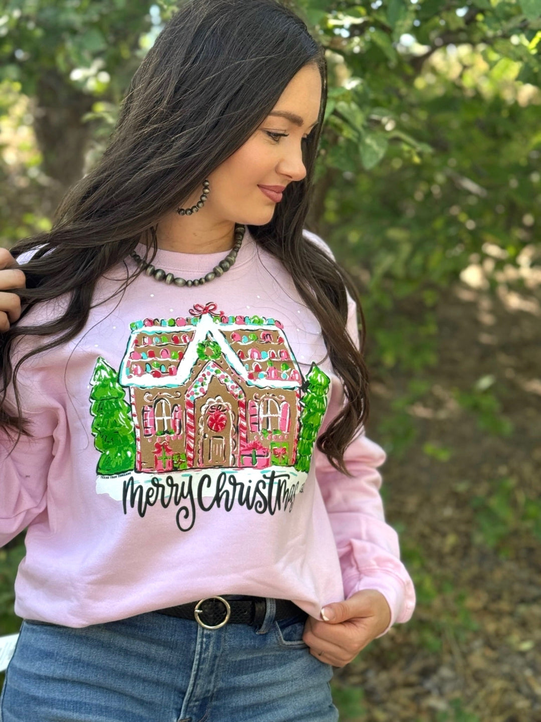 Callie's Gingerbread House Tee by Texas True Threads