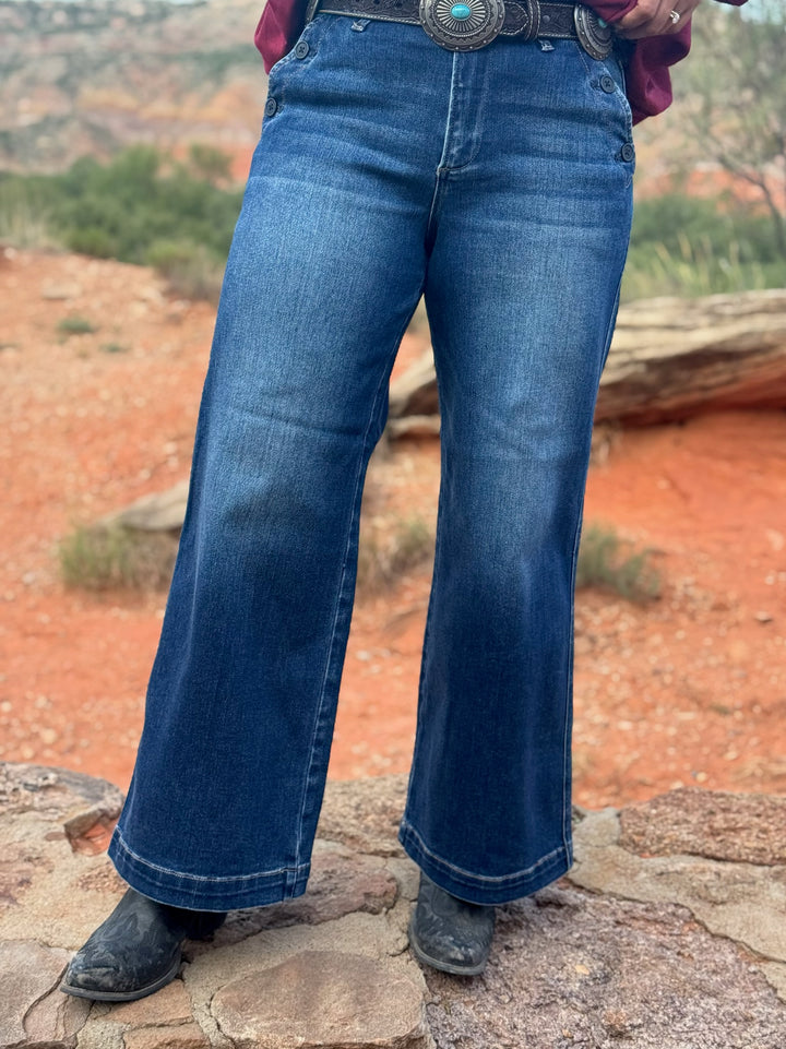 Tinsley Dark Wash Jean by Risen
