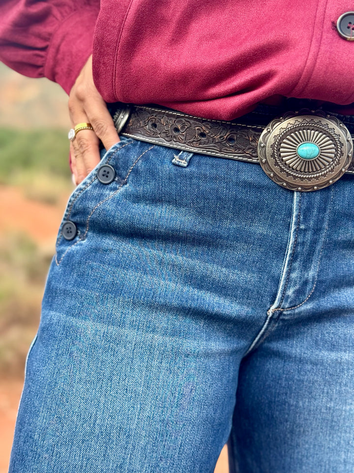 Tinsley Dark Wash Jean by Risen