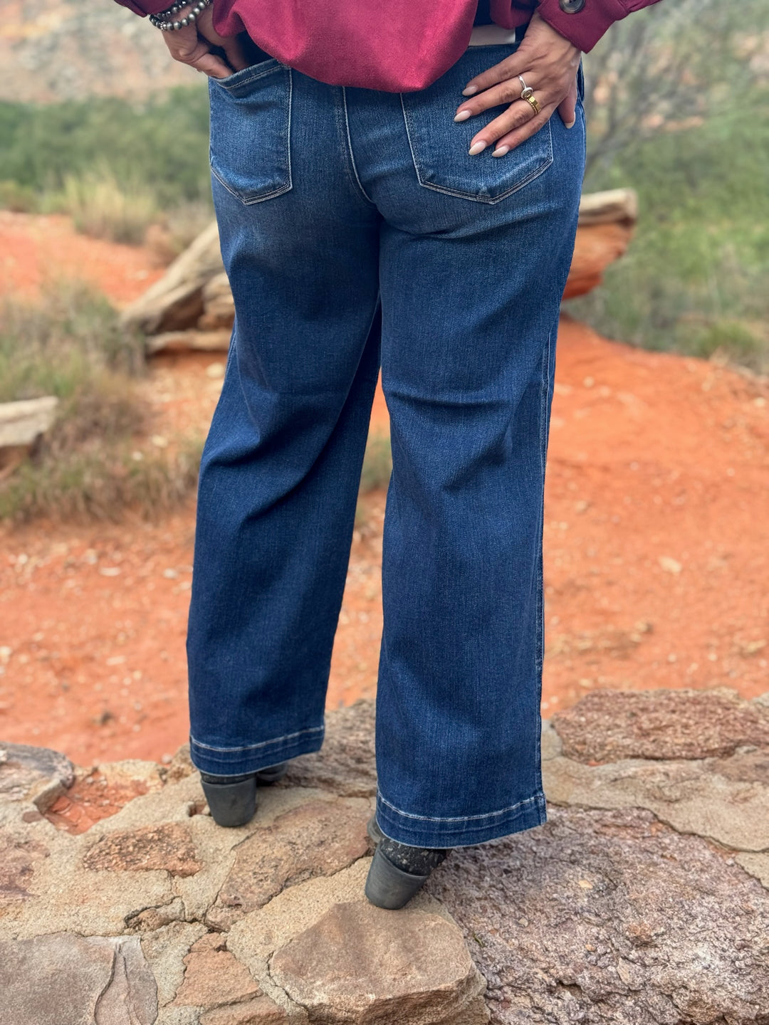Tinsley Dark Wash Jean by Risen