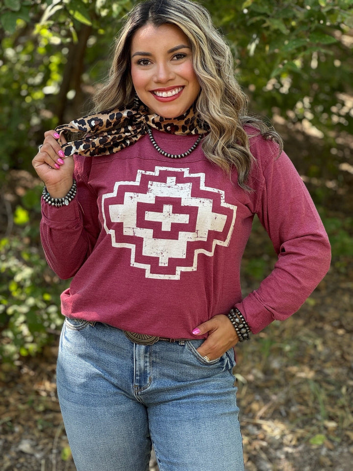 Drew Aztec Graphic by Texas True Threads