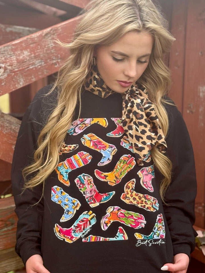 Barb's Boot Scootin' Graphic by Texas True Threads