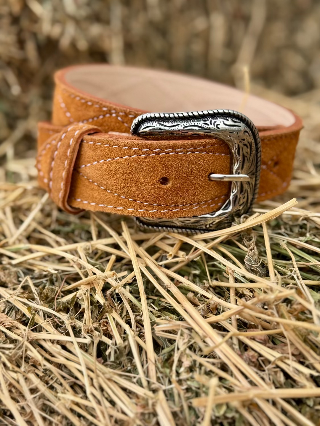 Chesney Sage Handcrafted Leather Belt