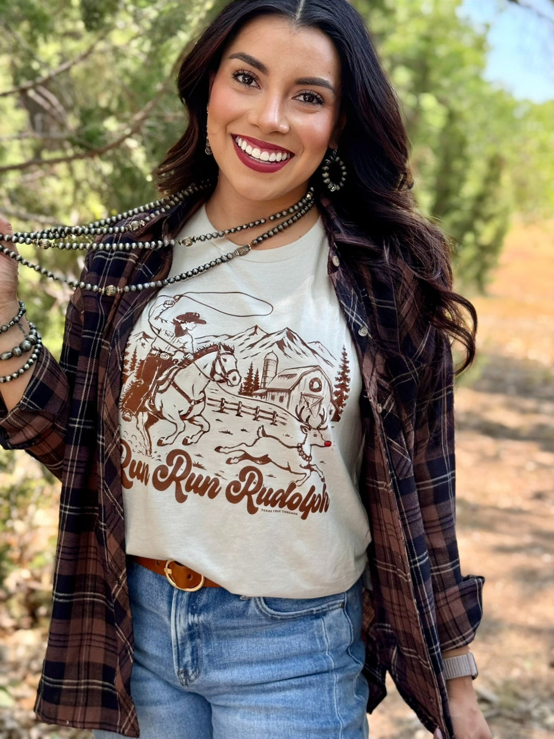 Run Run Rudolph Graphic Tee by Texas True Threads