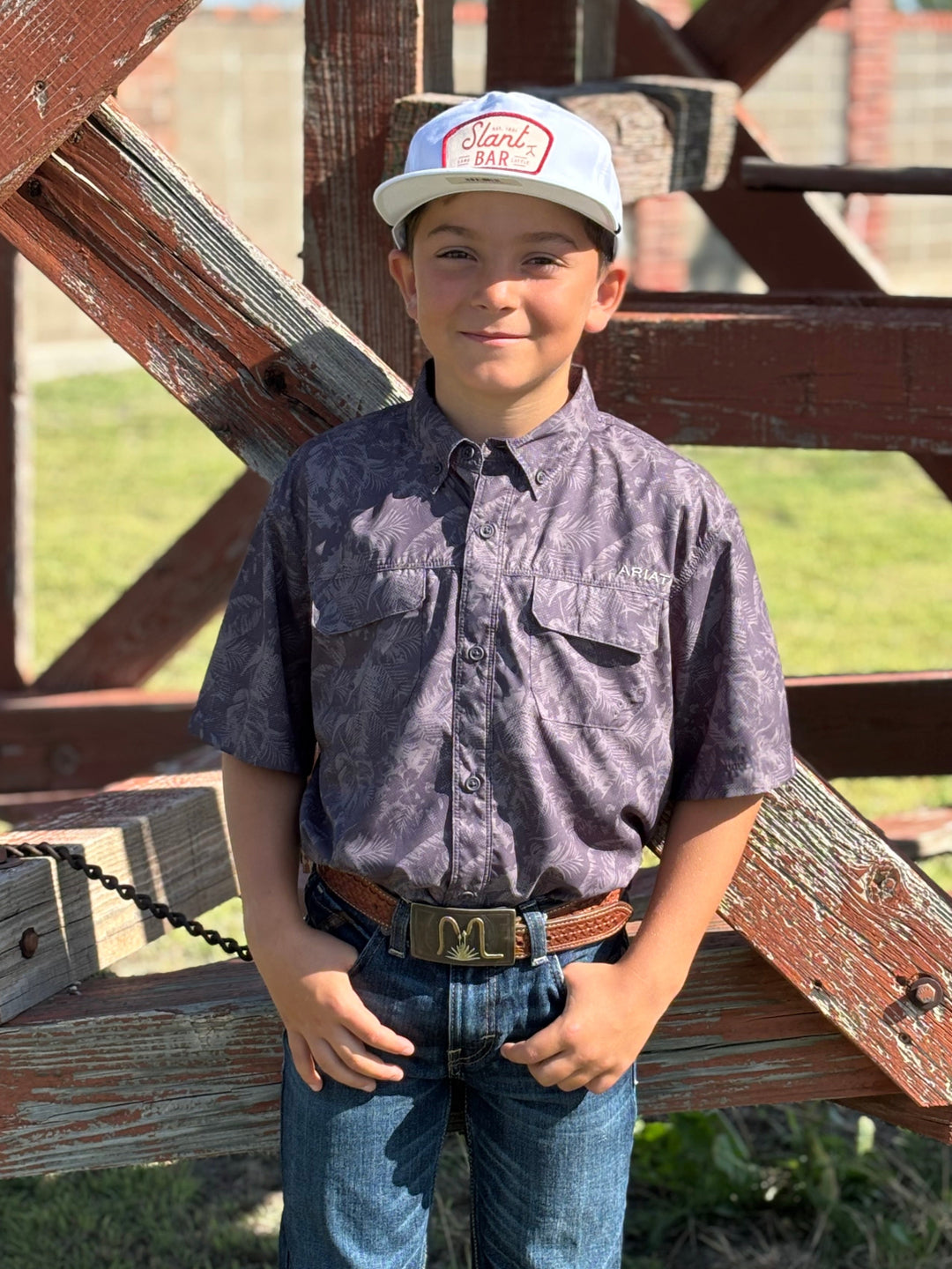 Andrew Tropical Print VentTek Outbound Classic Fit Shirt by Ariat