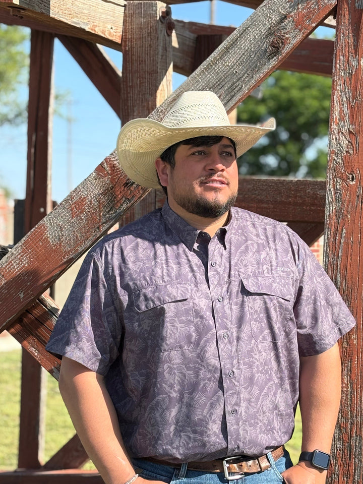 Andrew Tropical Print VentTek Outbound Classic Fit Shirt by Ariat