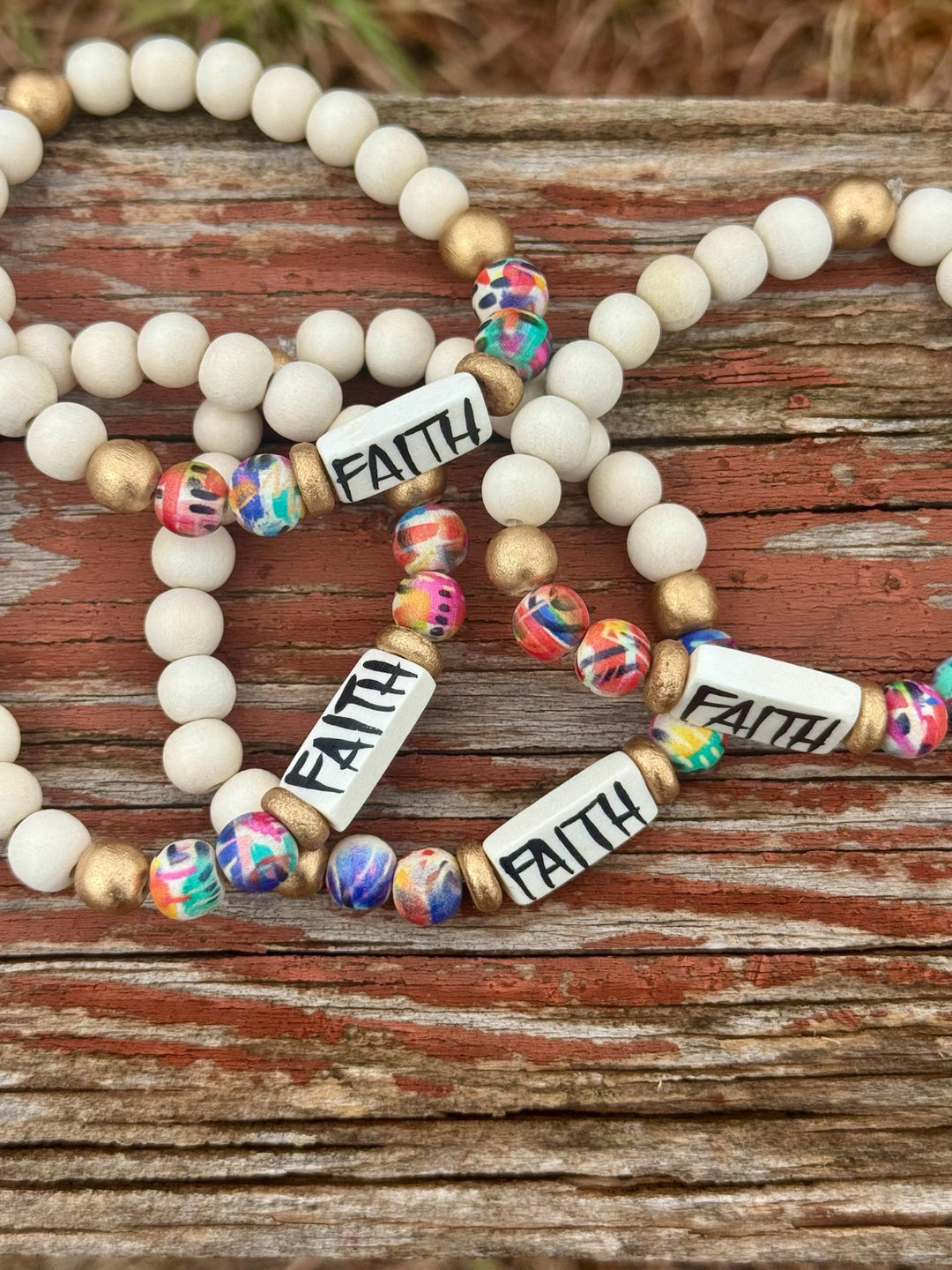 Affirmation Word Beaded Bracelets