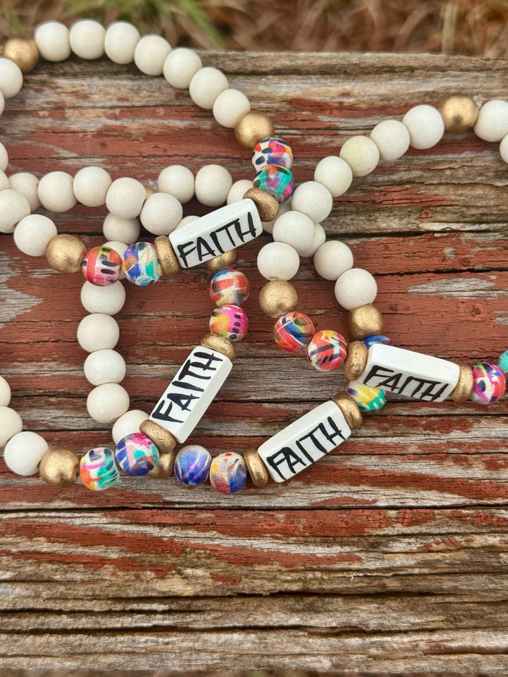 Affirmation Word Beaded Bracelets