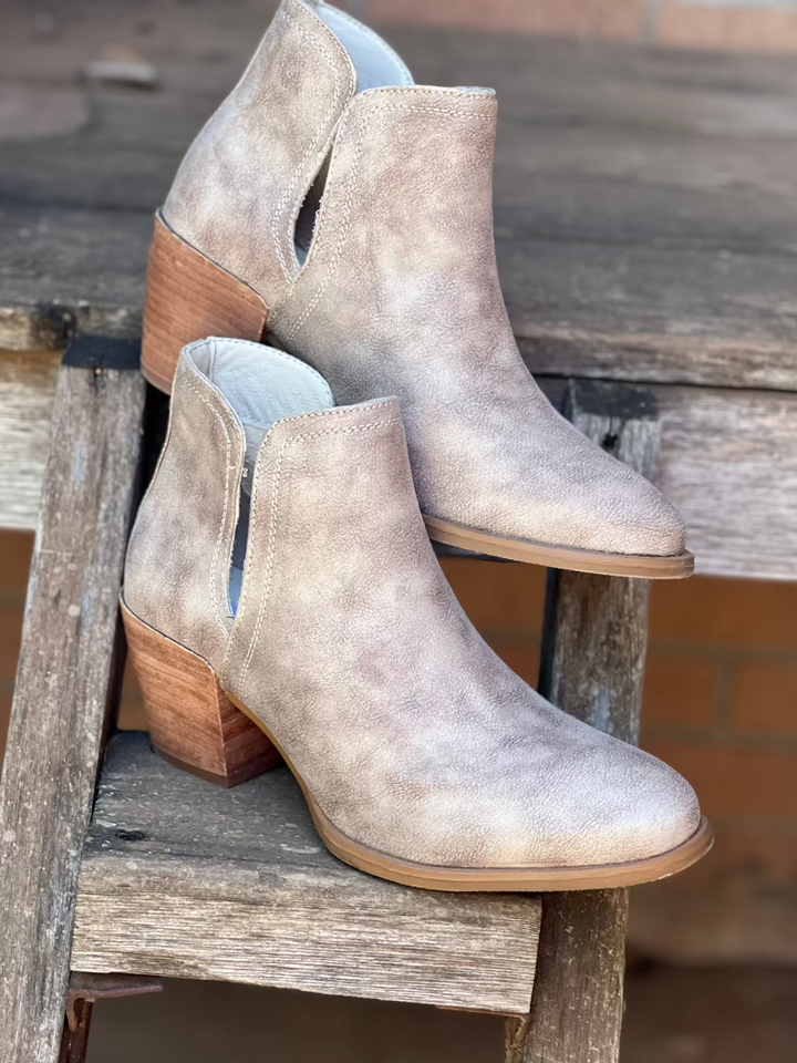 Reagan Tan Booties by Very G