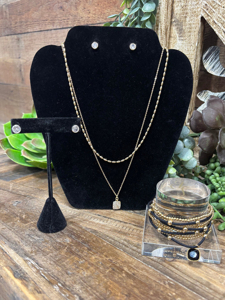 Bode Gold 2 Strand Necklace