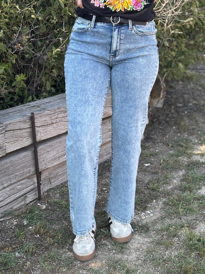 Charmayne Straight Fit Jean by Judy Blue