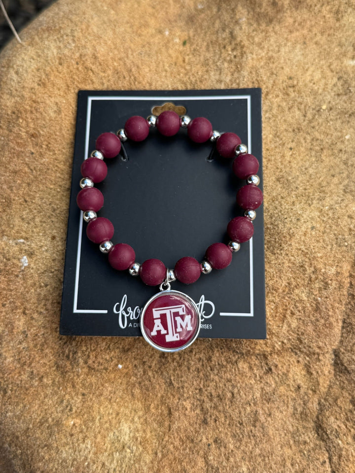 Collegiate Beaded Bracelets