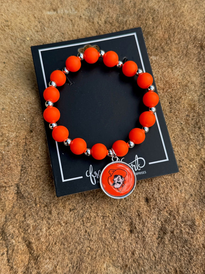 Collegiate Beaded Bracelets