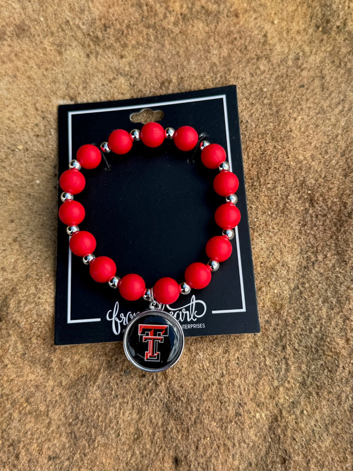 Collegiate Beaded Bracelets