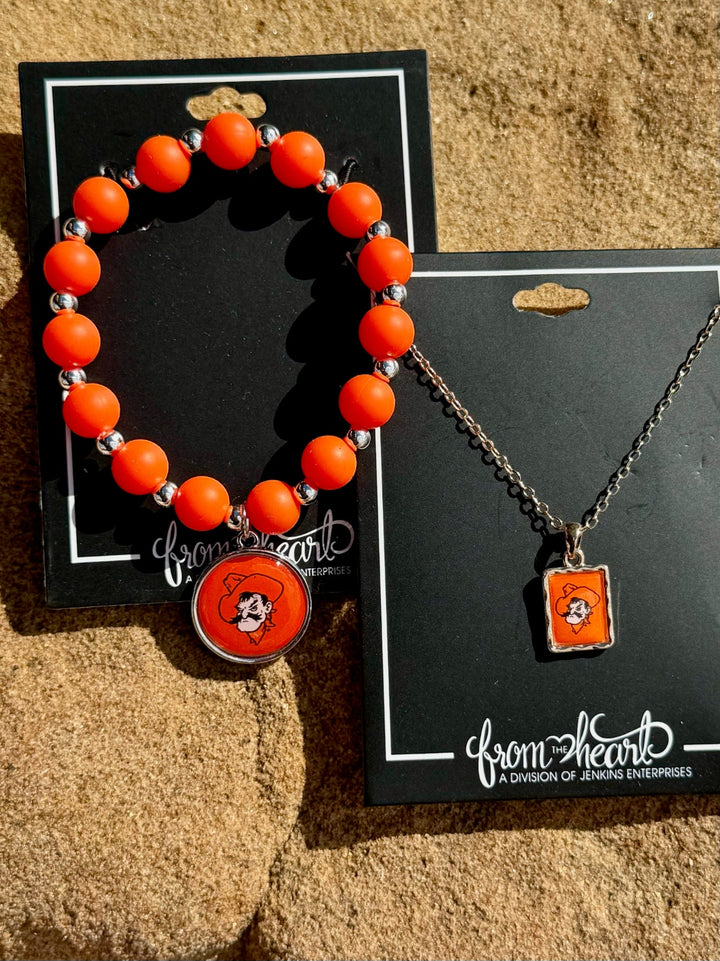 Collegiate Beaded Bracelets