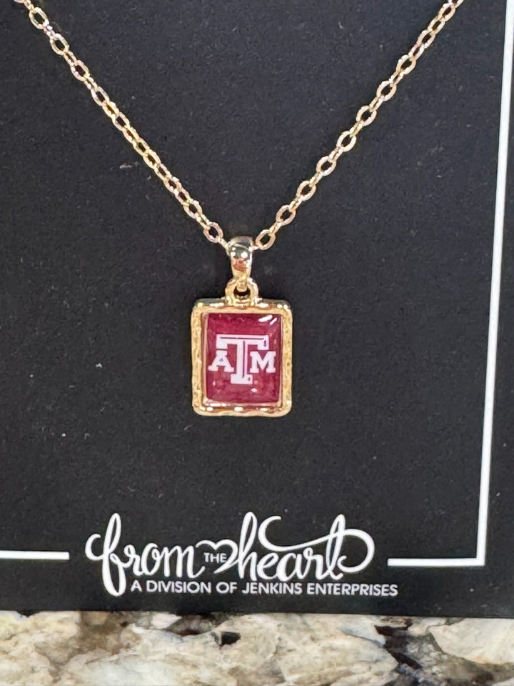Collegiate Gold Necklace