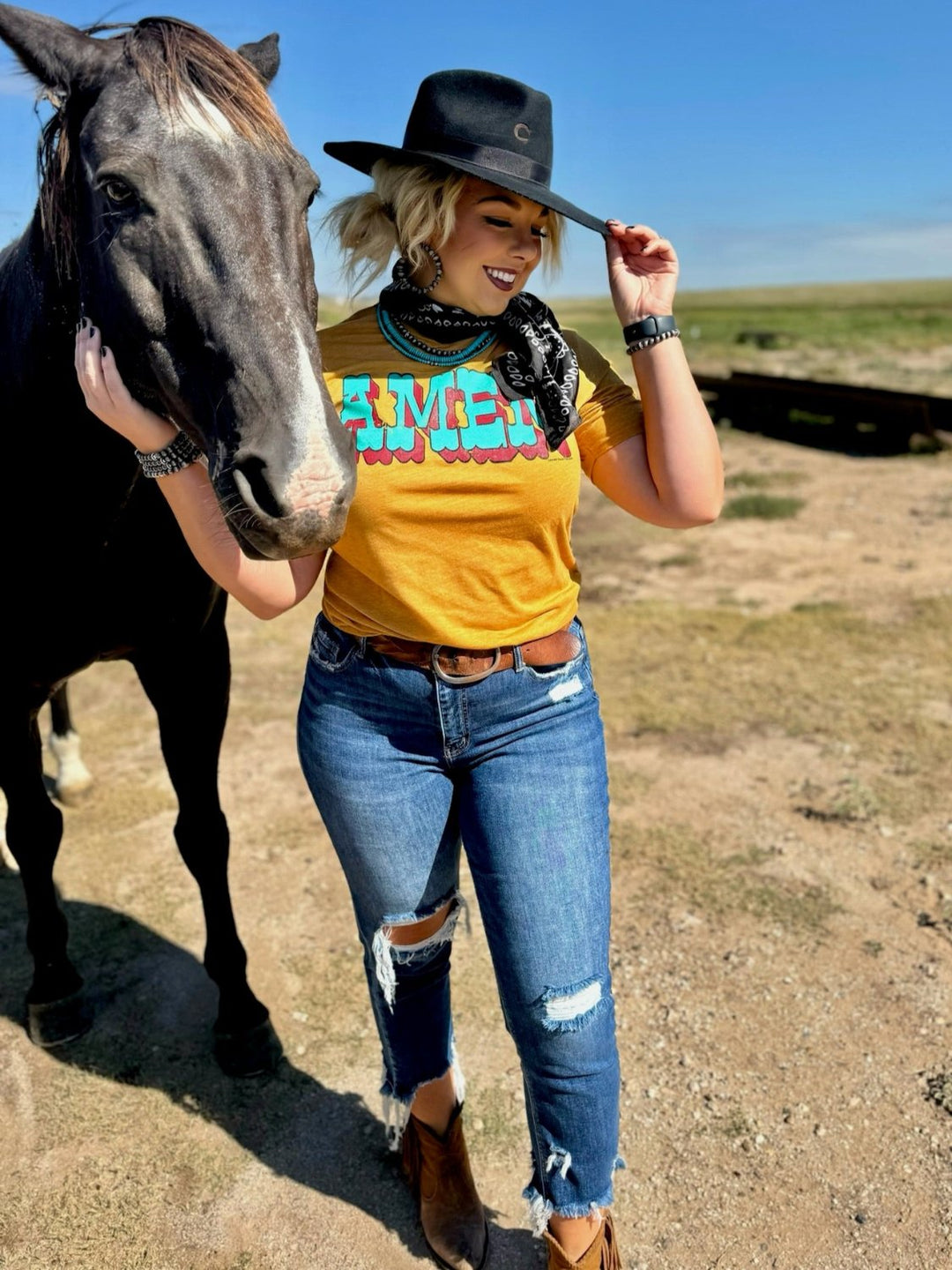 Western Amen Graphic Tee by Texas True Threads