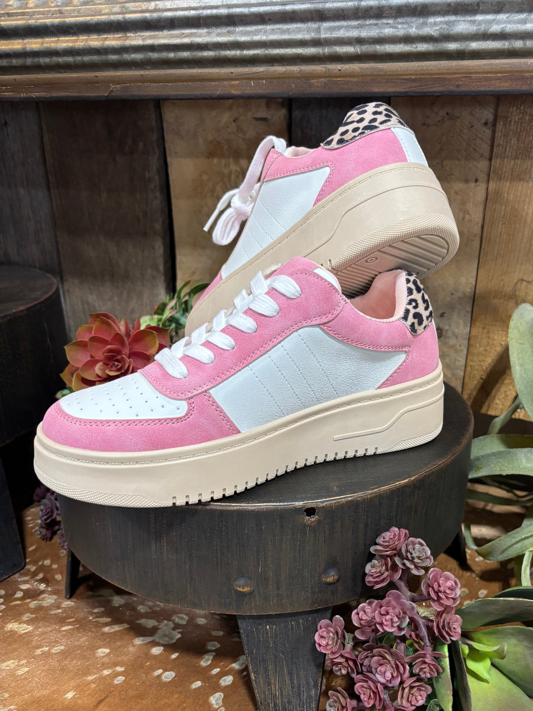 Pregame Pink Sneaker by Corkys