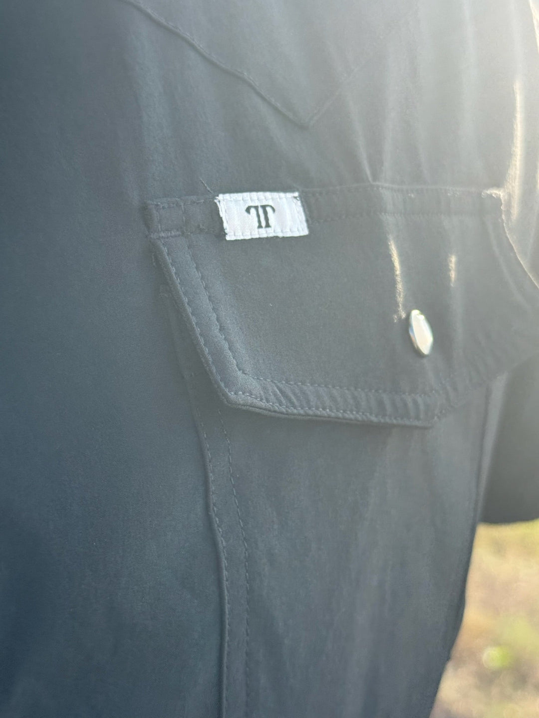 Core - Men's Black Short Sleeve Snap Shirt by Ferrell