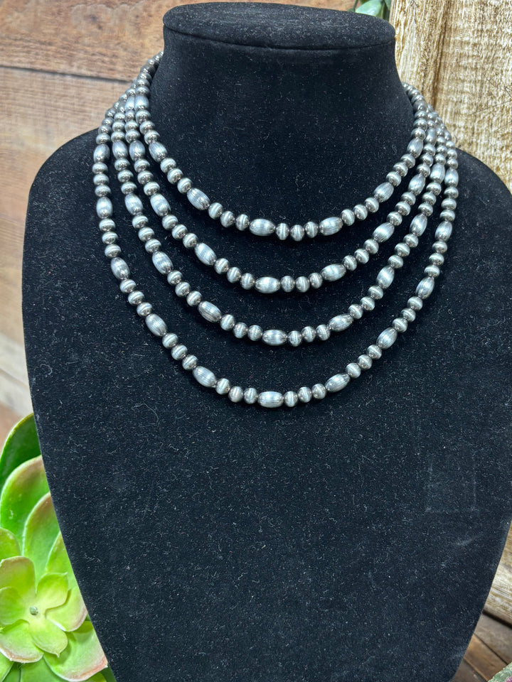 Gillette 4 Strand Navajo Necklace