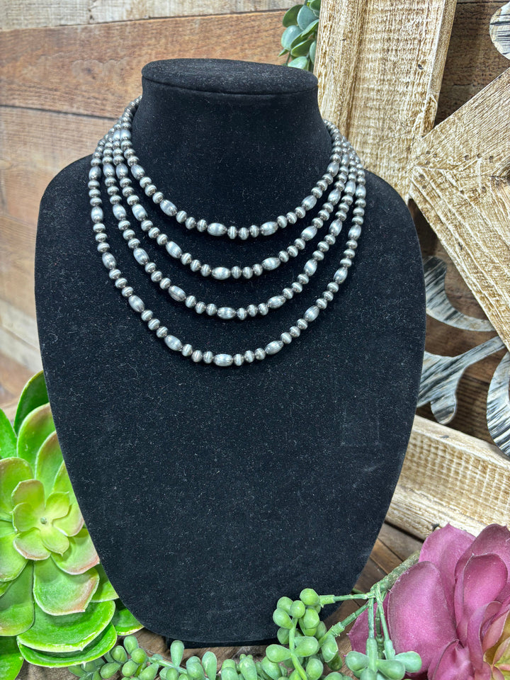 Gillette 4 Strand Navajo Necklace