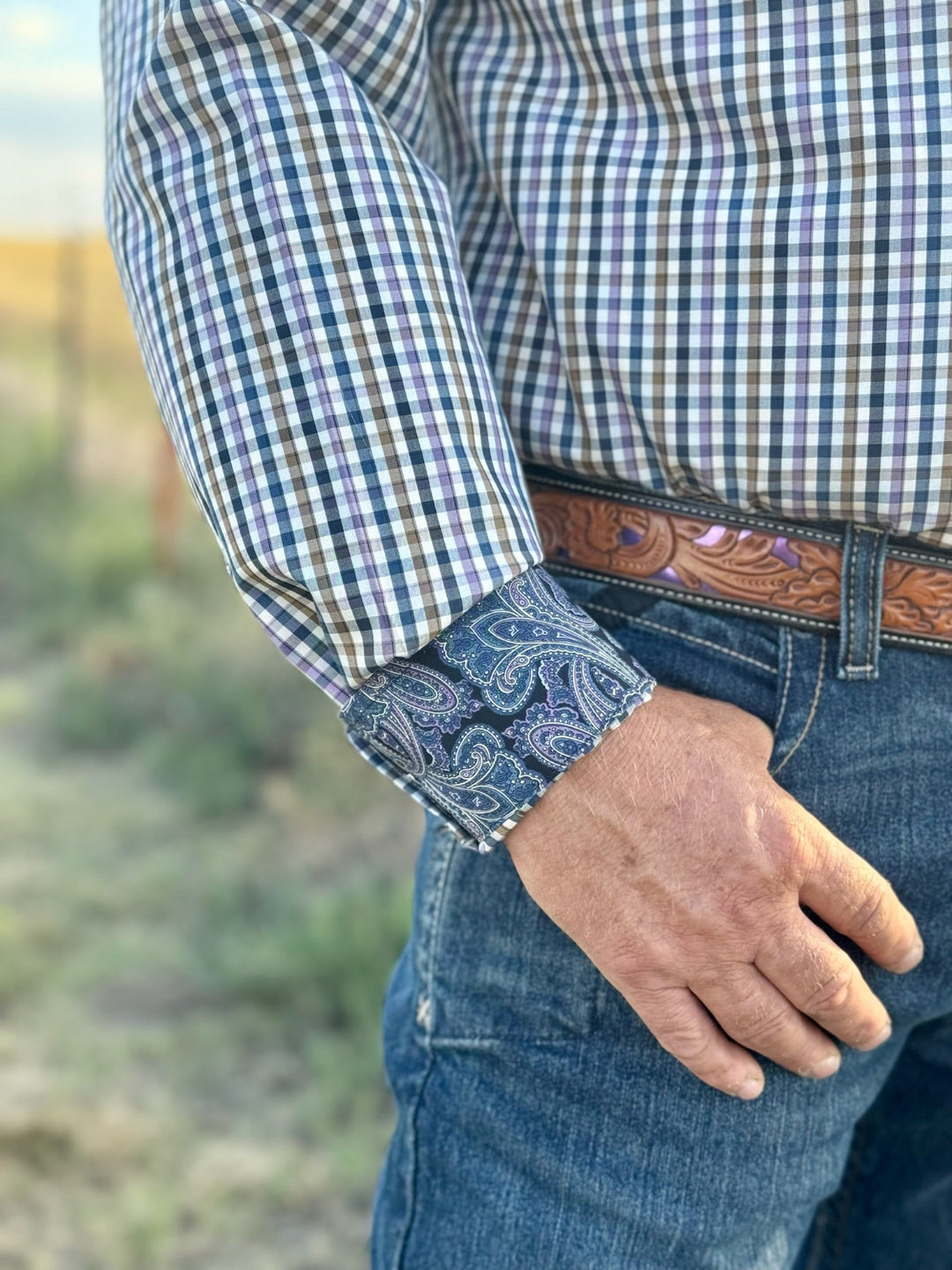 Dusty Long Sleeve Men's Shirt by Ariat