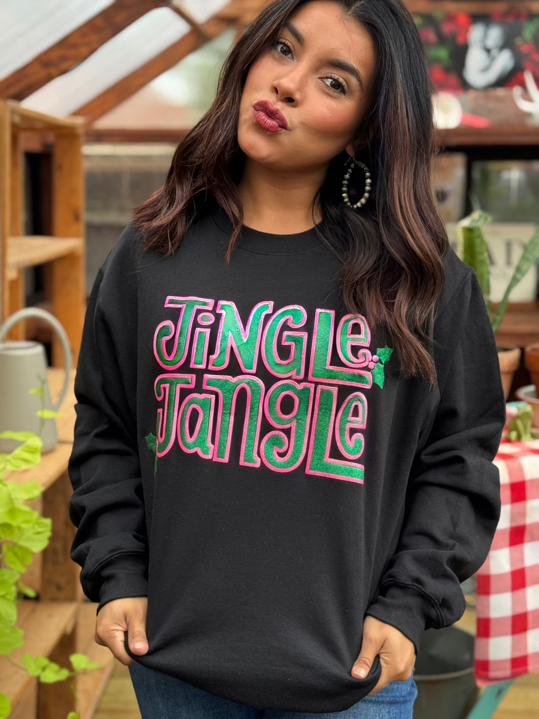 Jingle Jangle Graphic Sweatshirt by Texas True Threads