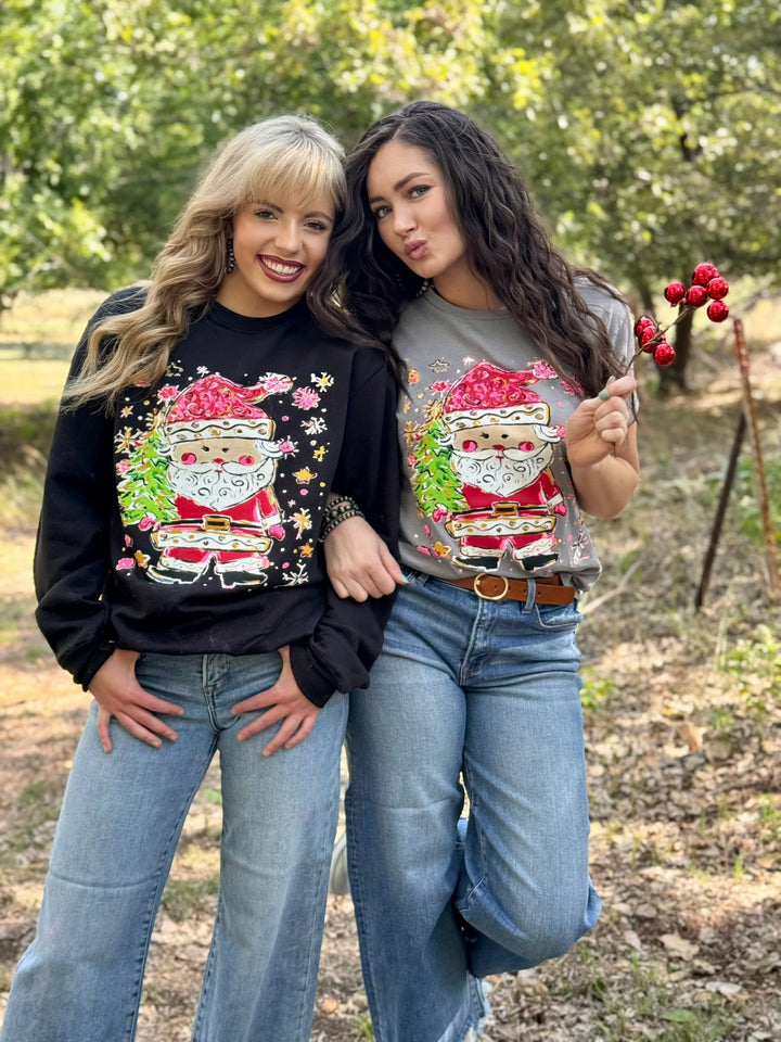 Callie's Santa Claus Graphic Tee by Texas True Threads