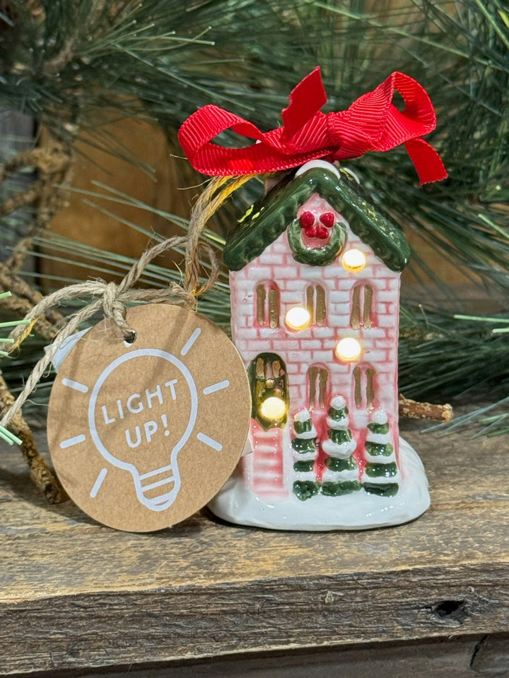 Light Up Christmas Ornaments by Mud Pie