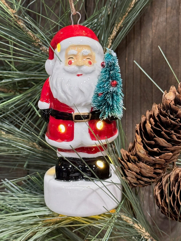 Light Up Christmas Ornaments by Mud Pie